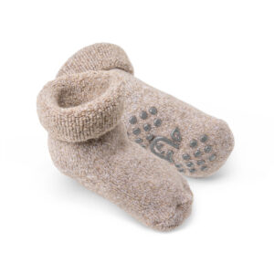 Lichte bruine anti-slip sokken voor kinderen